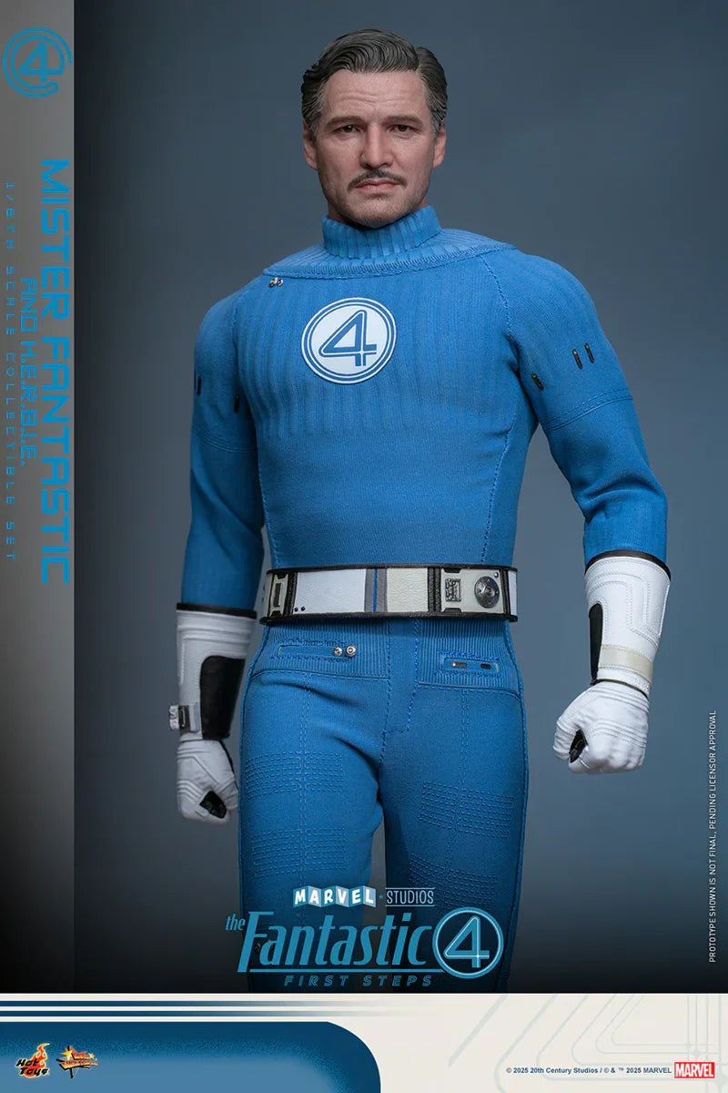 The Fantastic Four: First Steps - Mr. Fantastic & HERBIE 1:6 Scale Collectable Figure Set