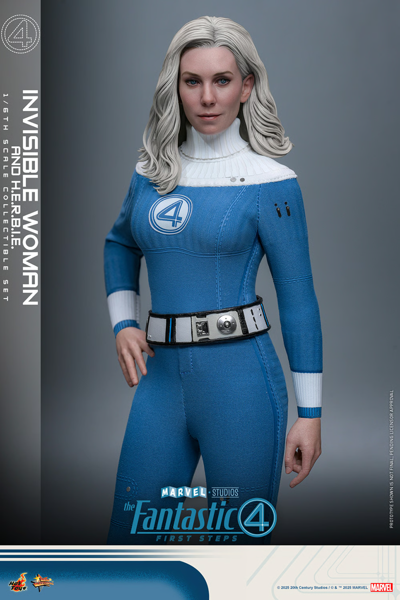 The Fantastic Four: First Steps - Invisible Woman & HERBIE 1:6 Scale Collectable Figure Set