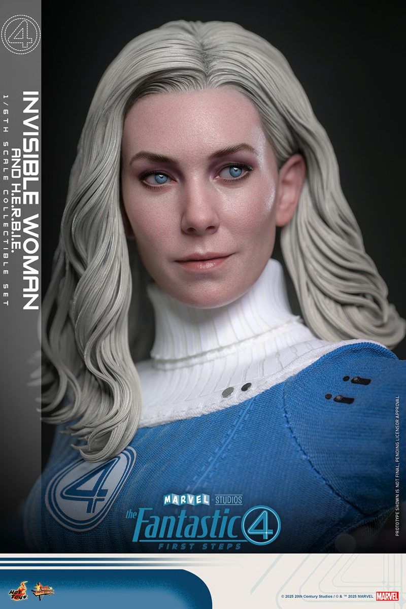 The Fantastic Four: First Steps - Invisible Woman & HERBIE 1:6 Scale Collectable Figure Set