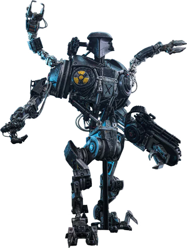 机械战警 2 - RoboCain 压铸 1:6 比例收藏版可动人偶
