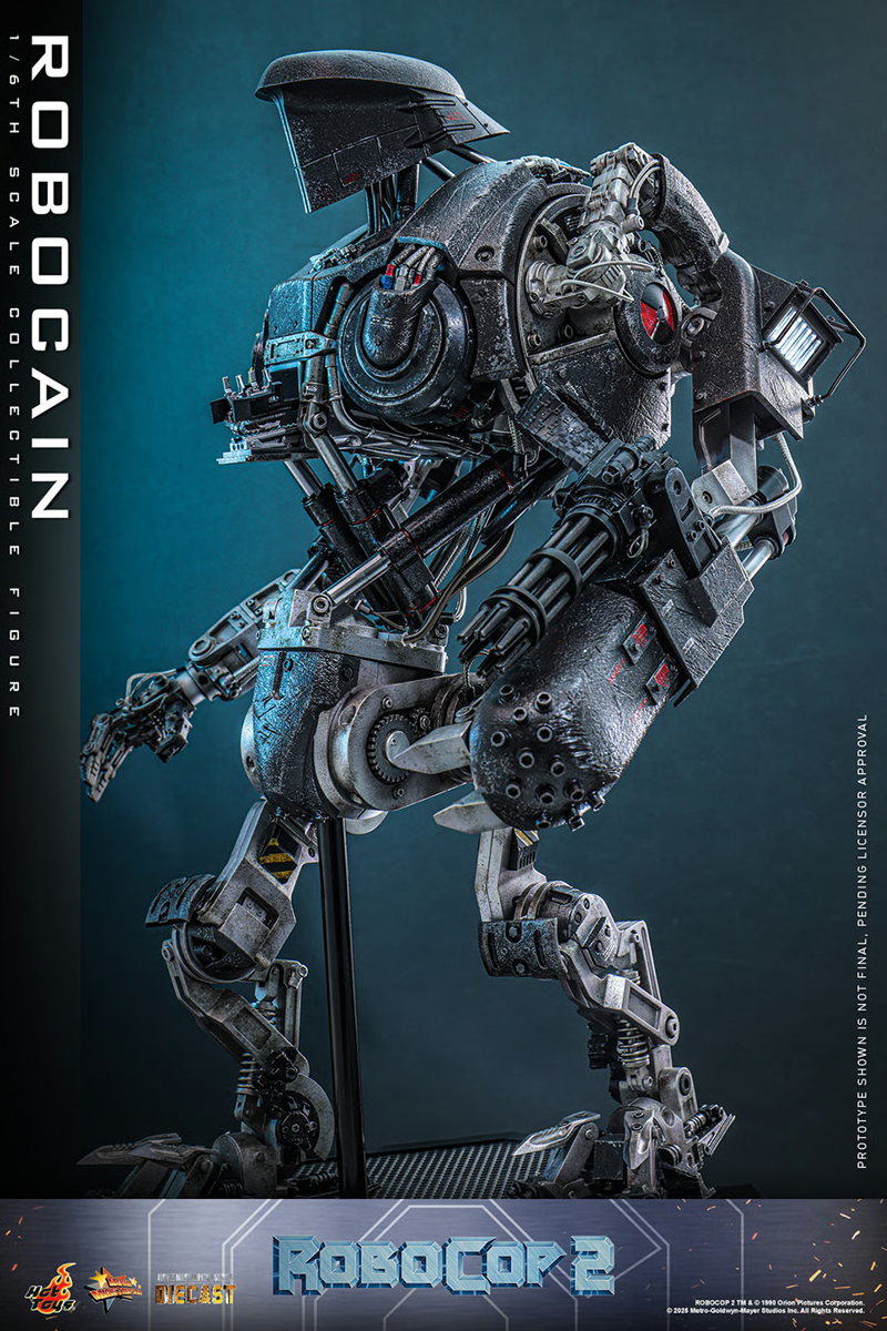 RoboCop 2 - RoboCain DieCast 1:6 Scale Collectable Action Figure