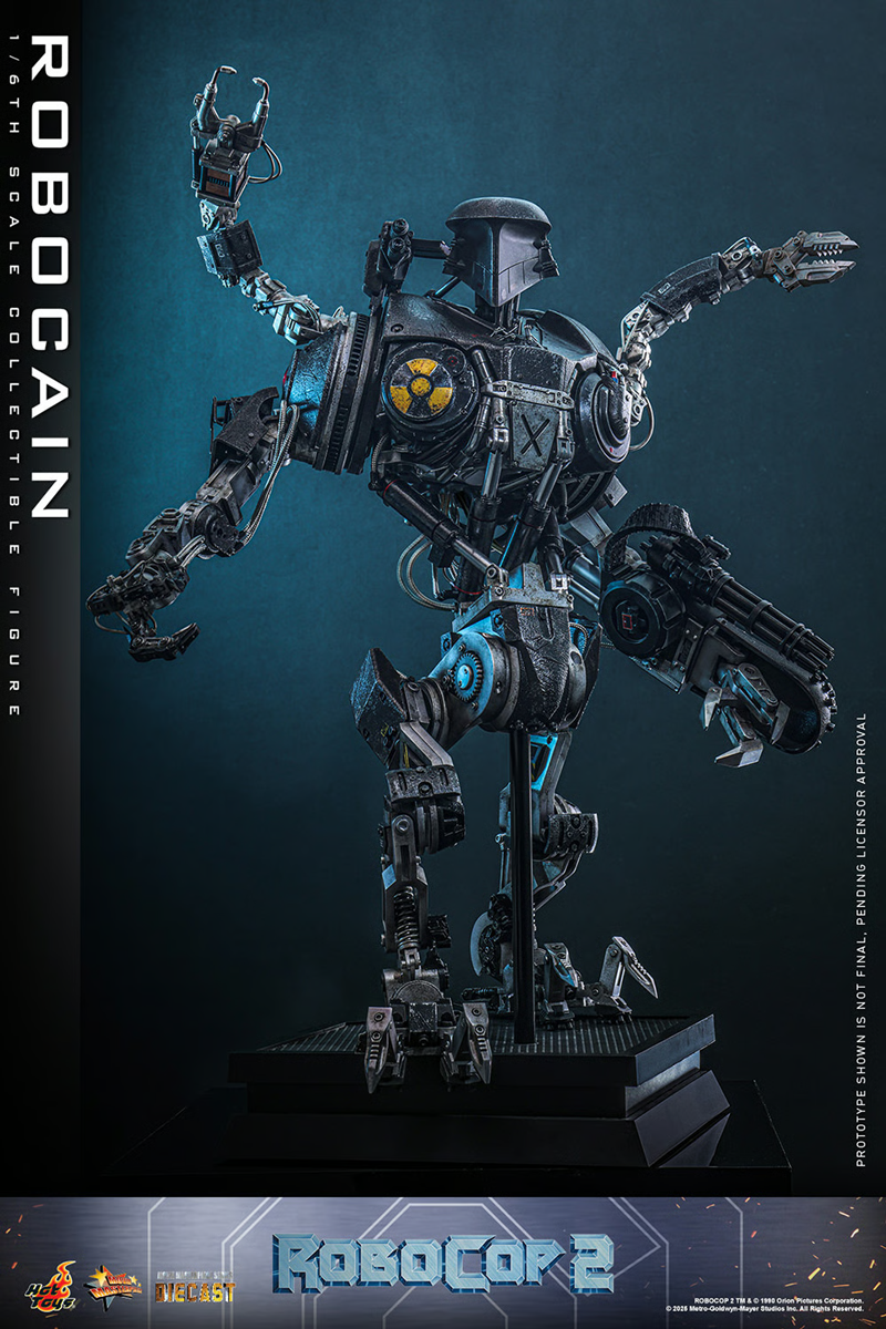 RoboCop 2 - RoboCain DieCast 1:6 Scale Collectable Action Figure