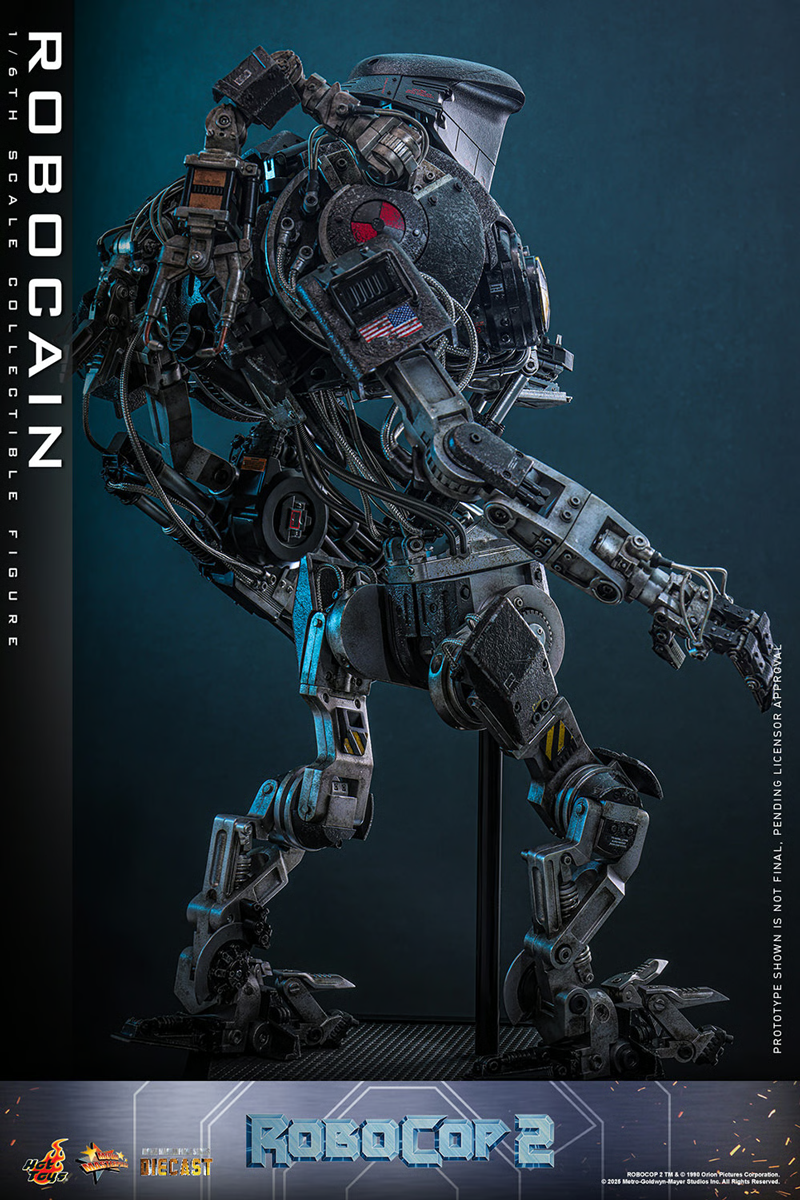 RoboCop 2 - RoboCain DieCast 1:6 Scale Collectable Action Figure