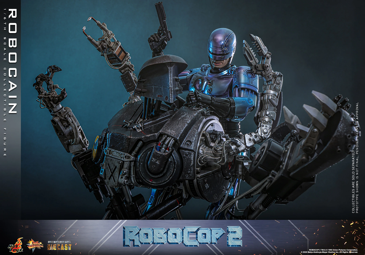 RoboCop 2 - RoboCain DieCast 1:6 Scale Collectable Action Figure