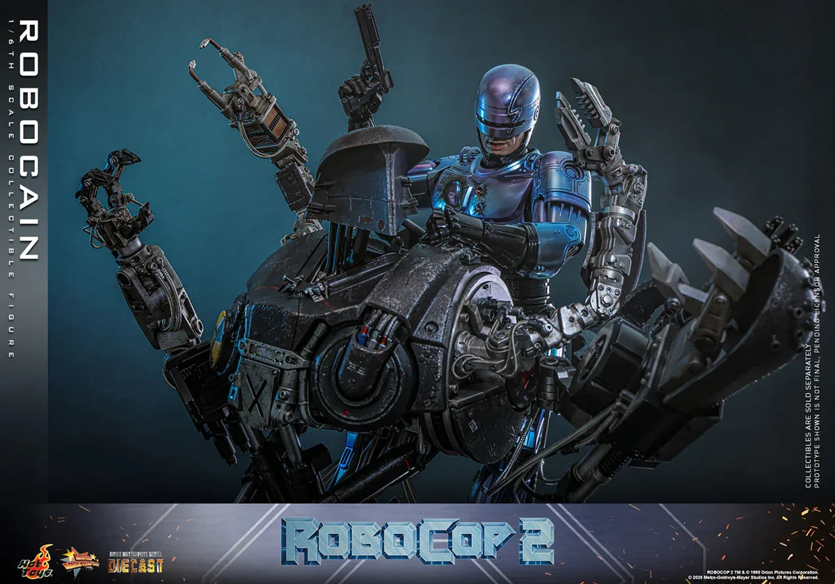 机械战警 2 - RoboCain 压铸 1:6 比例收藏版可动人偶