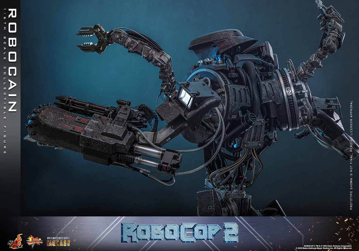 RoboCop 2 - RoboCain DieCast 1:6 Scale Collectable Action Figure