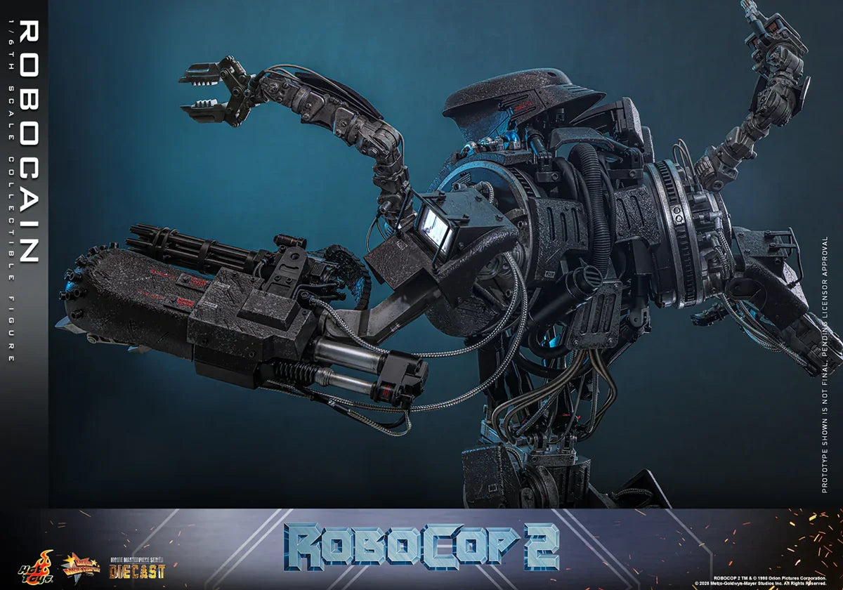 机械战警 2 - RoboCain 压铸 1:6 比例收藏版可动人偶