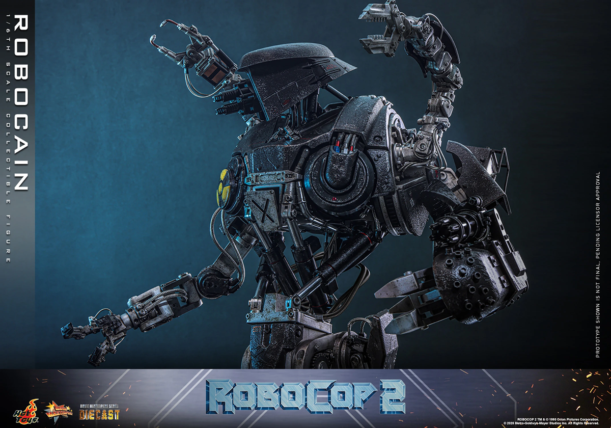 RoboCop 2 - RoboCain DieCast 1:6 Scale Collectable Action Figure
