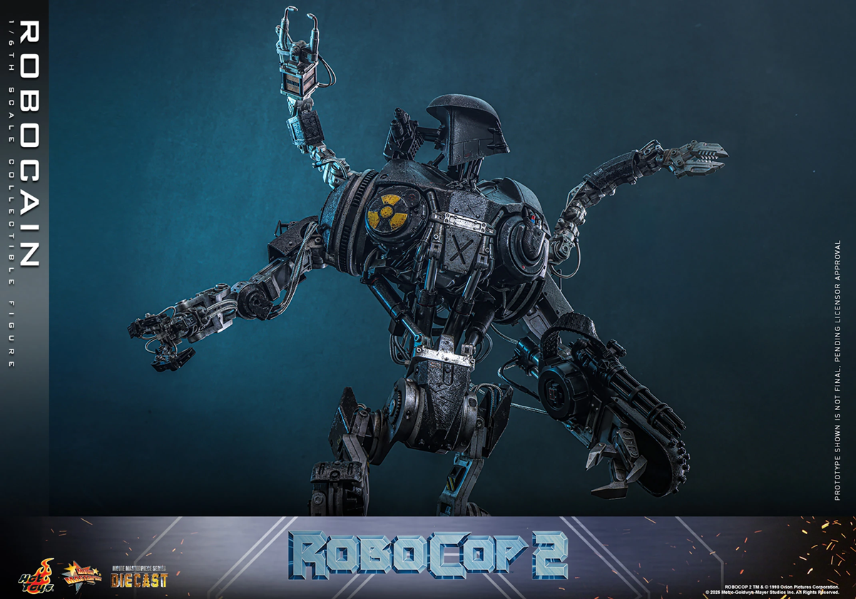 RoboCop 2 - RoboCain DieCast 1:6 Scale Collectable Action Figure