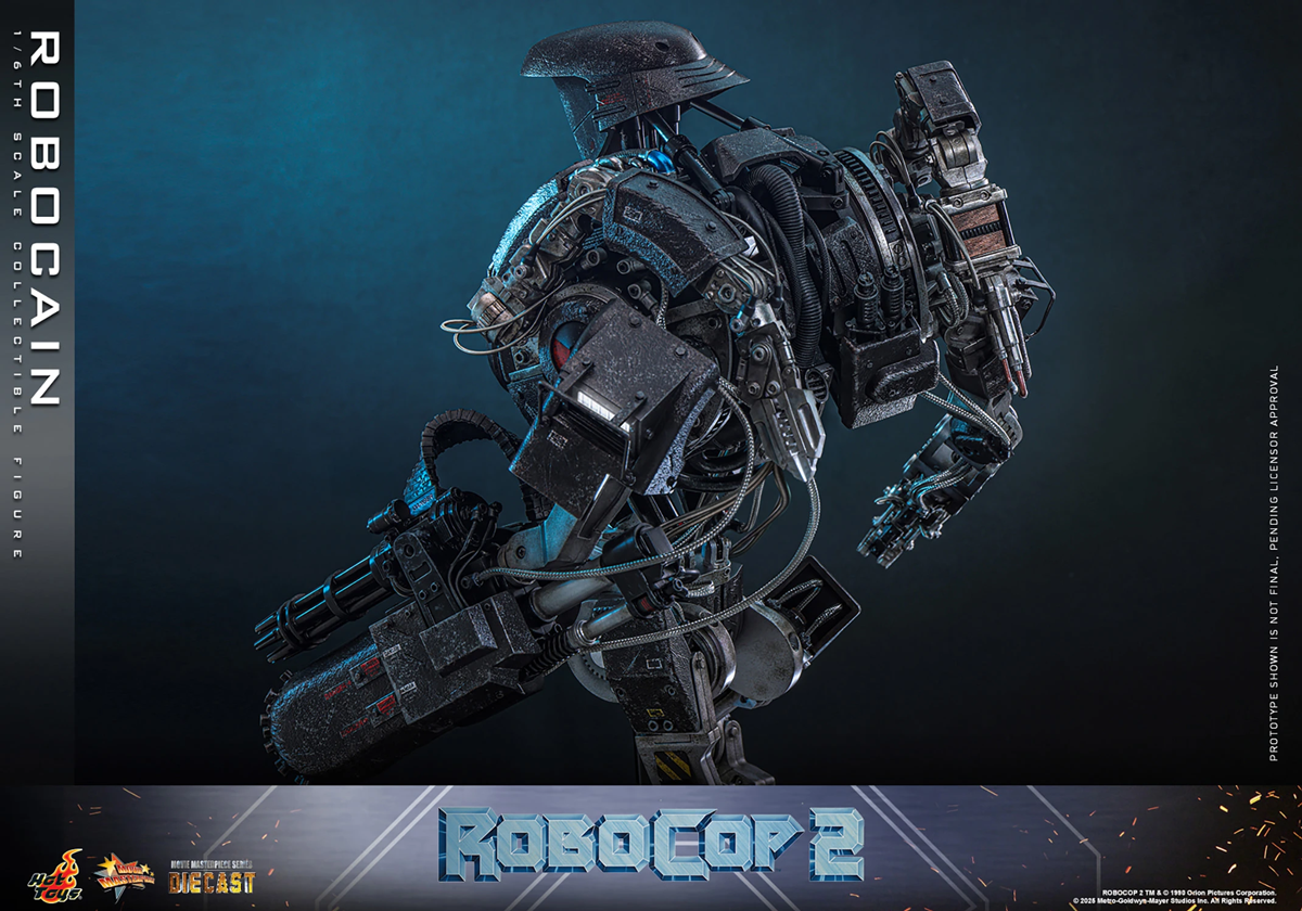 RoboCop 2 - RoboCain DieCast 1:6 Scale Collectable Action Figure