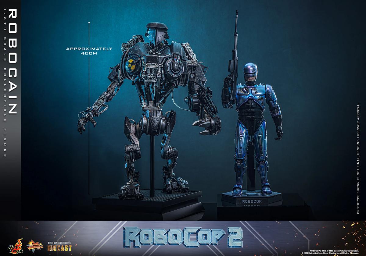 RoboCop 2 - RoboCain DieCast 1:6 Scale Collectable Action Figure