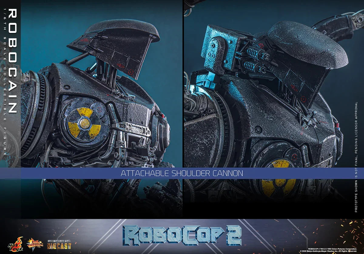 机械战警 2 - RoboCain 压铸 1:6 比例收藏版可动人偶