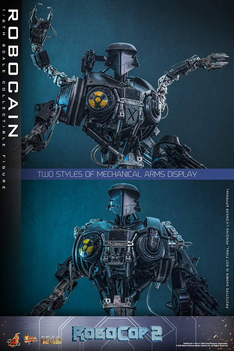 RoboCop 2 - RoboCain DieCast 1:6 Scale Collectable Action Figure
