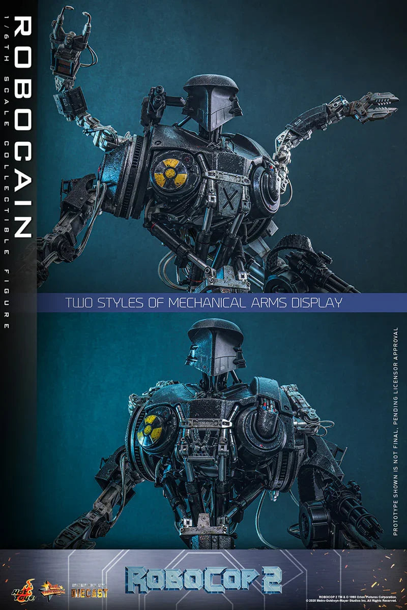 机械战警 2 - RoboCain 压铸 1:6 比例收藏版可动人偶
