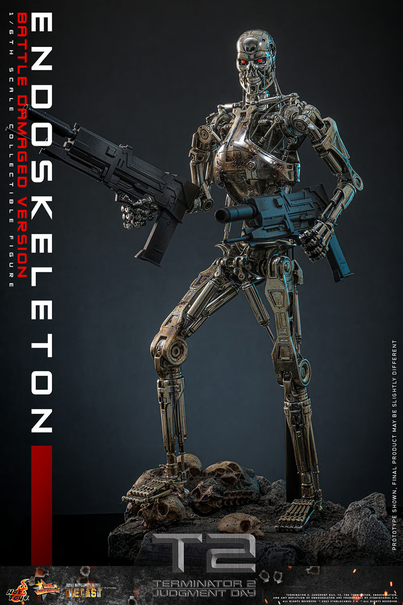 Terminator 2: Judgment Day - Endoskeleton (Battle Damaged) 1:6 Scale Collectable Action Figure