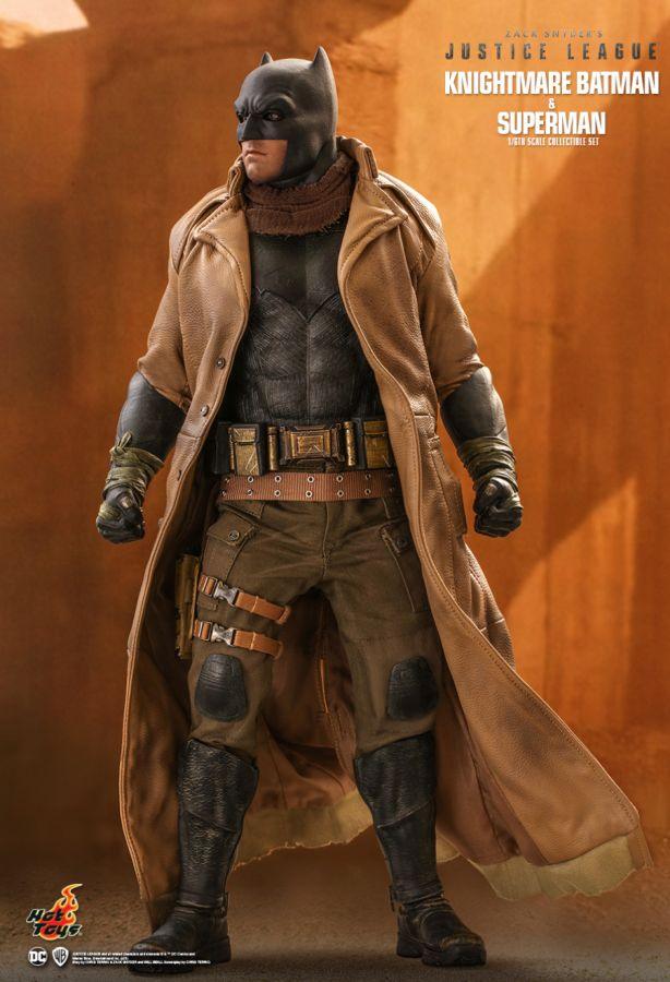 HOTTMS038 Zack Snyder's Justice League (2021) - Knightmare Batman & Superman 1:6 Scale 12" Figure Set - Hot Toys - Titan Pop Culture
