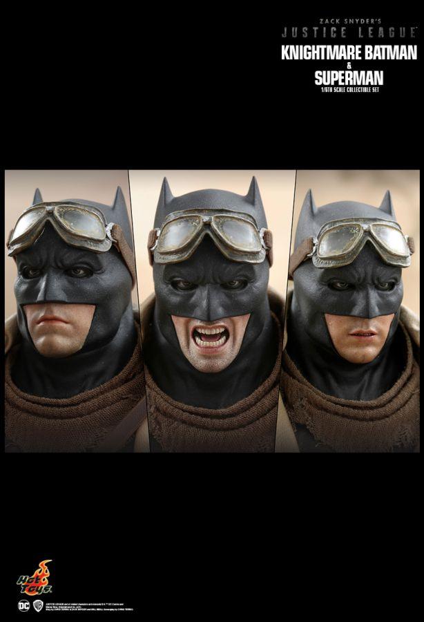 HOTTMS038 Zack Snyder's Justice League (2021) - Knightmare Batman & Superman 1:6 Scale 12" Figure Set - Hot Toys - Titan Pop Culture