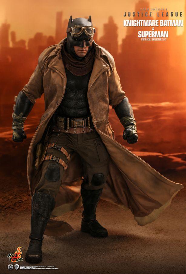 HOTTMS038 Zack Snyder's Justice League (2021) - Knightmare Batman & Superman 1:6 Scale 12" Figure Set - Hot Toys - Titan Pop Culture
