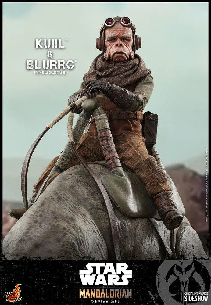 HOTTMS049 Star Wars: Mandalorian - Kuiil & Blurrg 1:6 Scale Action Figure - Hot Toys - Titan Pop Culture