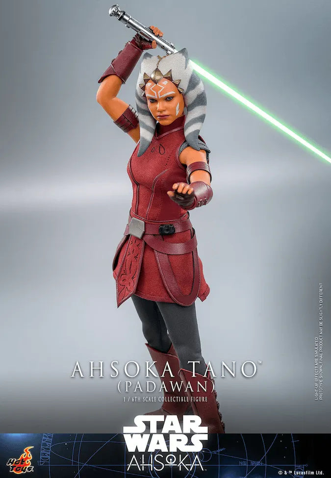 HOTTMS123 Star Wars: Ahsoka - Ahsoka Tano (Padawan) 1:6 Scale Collectable Action Figure - Hot Toys - Titan Pop Culture