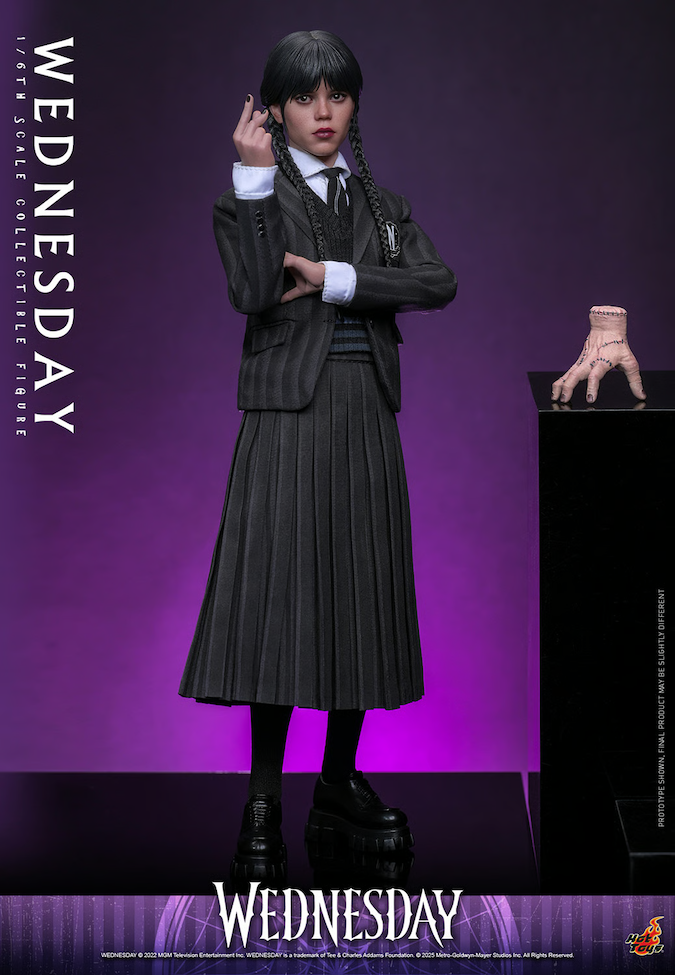 Wednesday - Wednesday Addams 1:6 Scale Collectable Action Figure