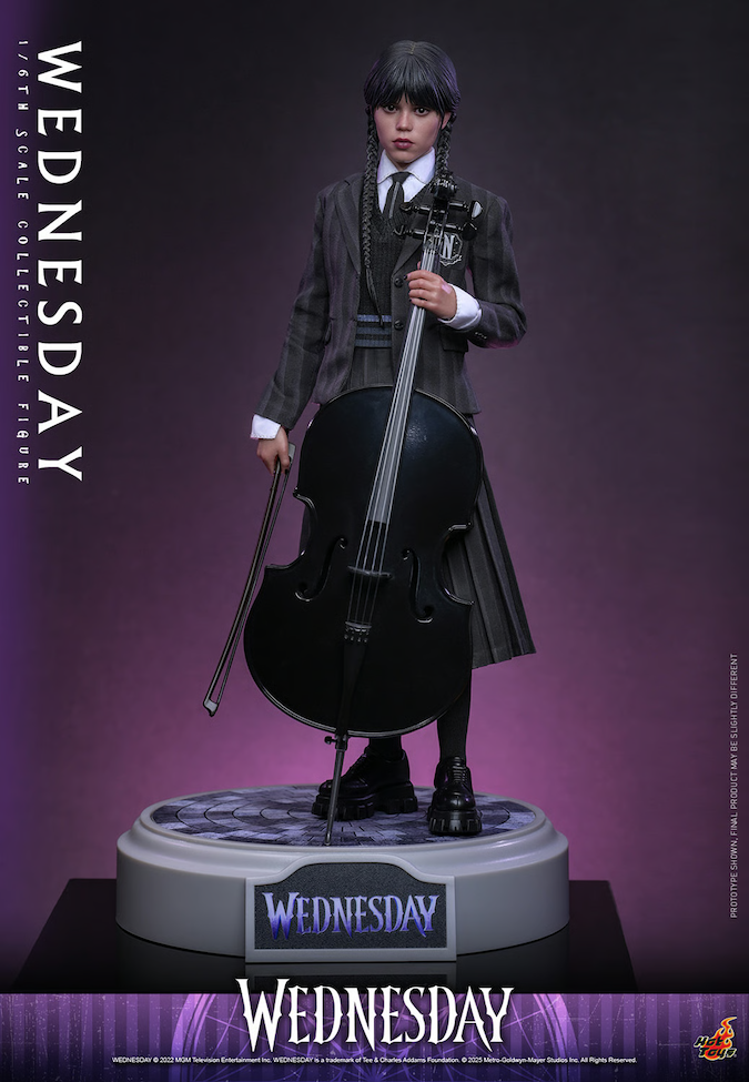 Wednesday - Wednesday Addams 1:6 Scale Collectable Action Figure