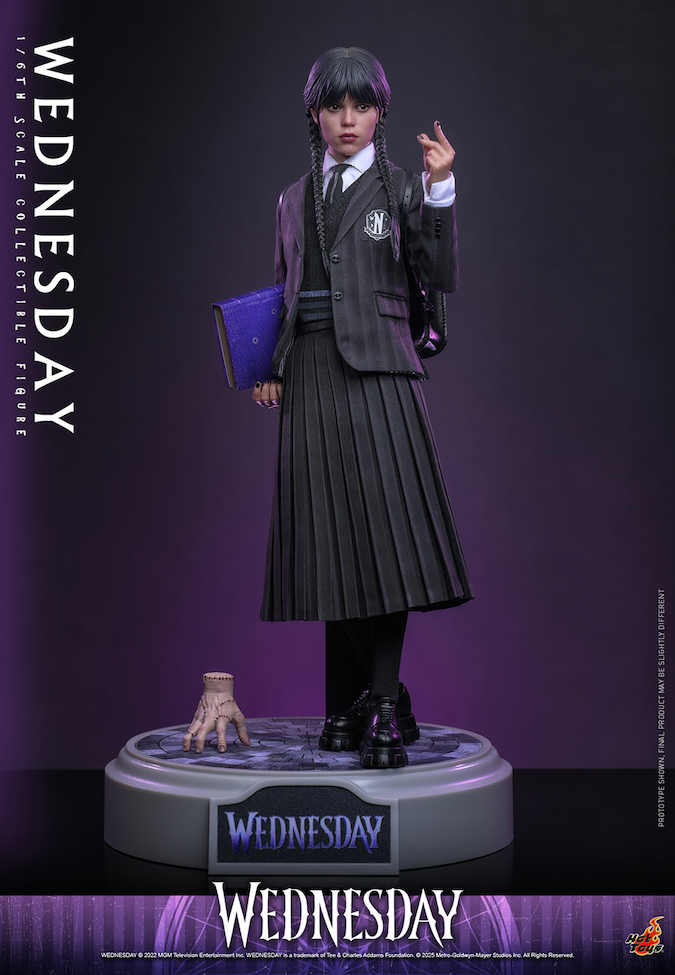Wednesday - Wednesday Addams 1:6 Scale Collectable Action Figure