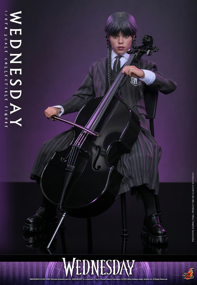 Wednesday - Wednesday Addams 1:6 Scale Collectable Action Figure