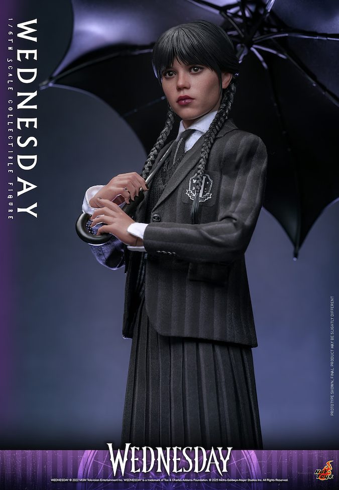 Wednesday - Wednesday Addams 1:6 Scale Collectable Action Figure