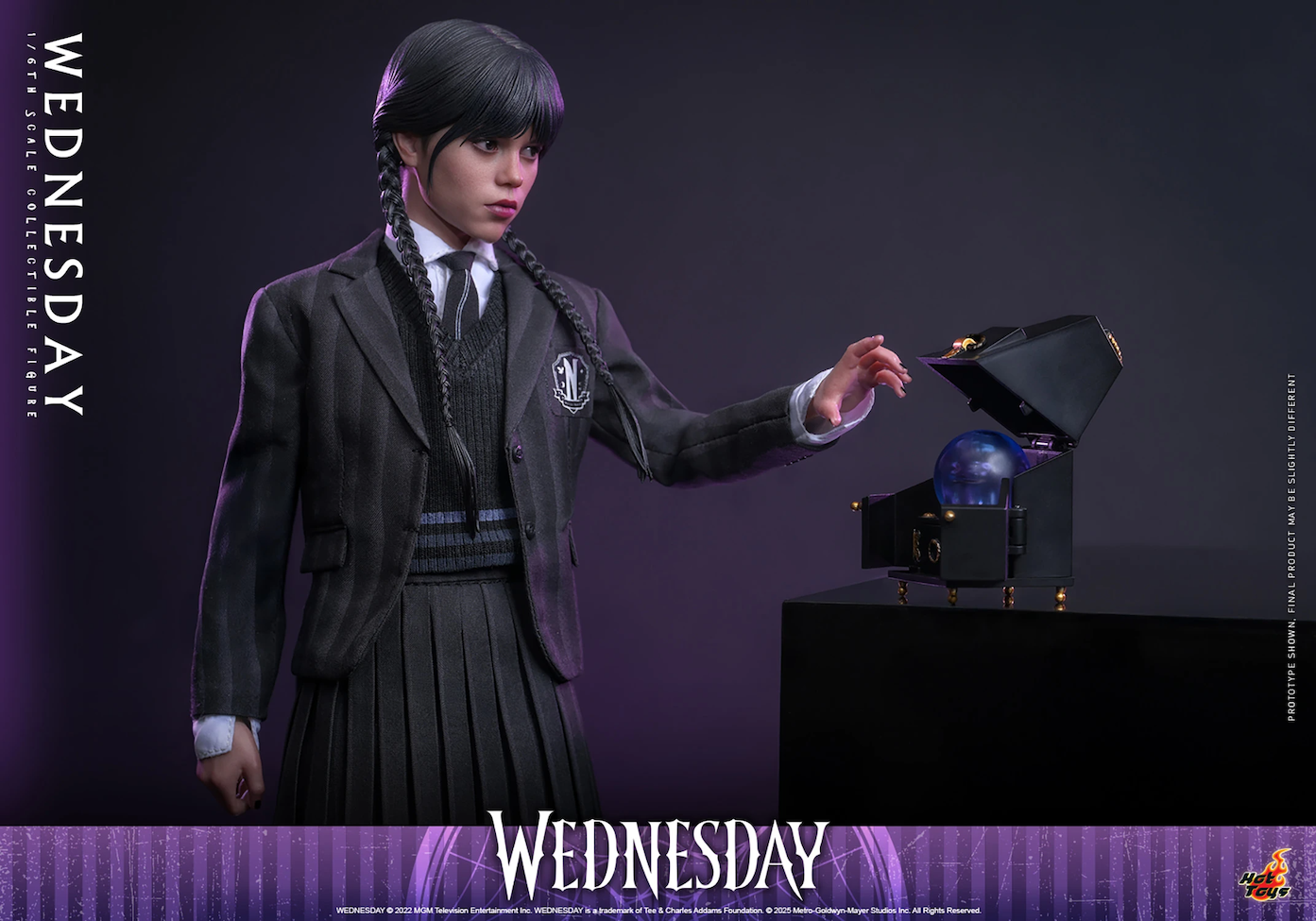 Wednesday - Wednesday Addams 1:6 Scale Collectable Action Figure