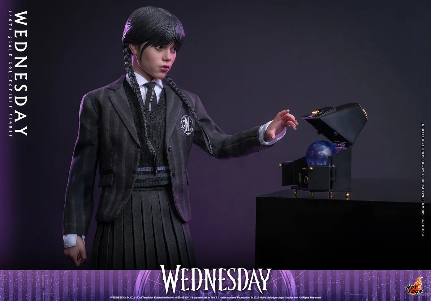 Wednesday - Wednesday Addams 1:6 Scale Collectable Action Figure