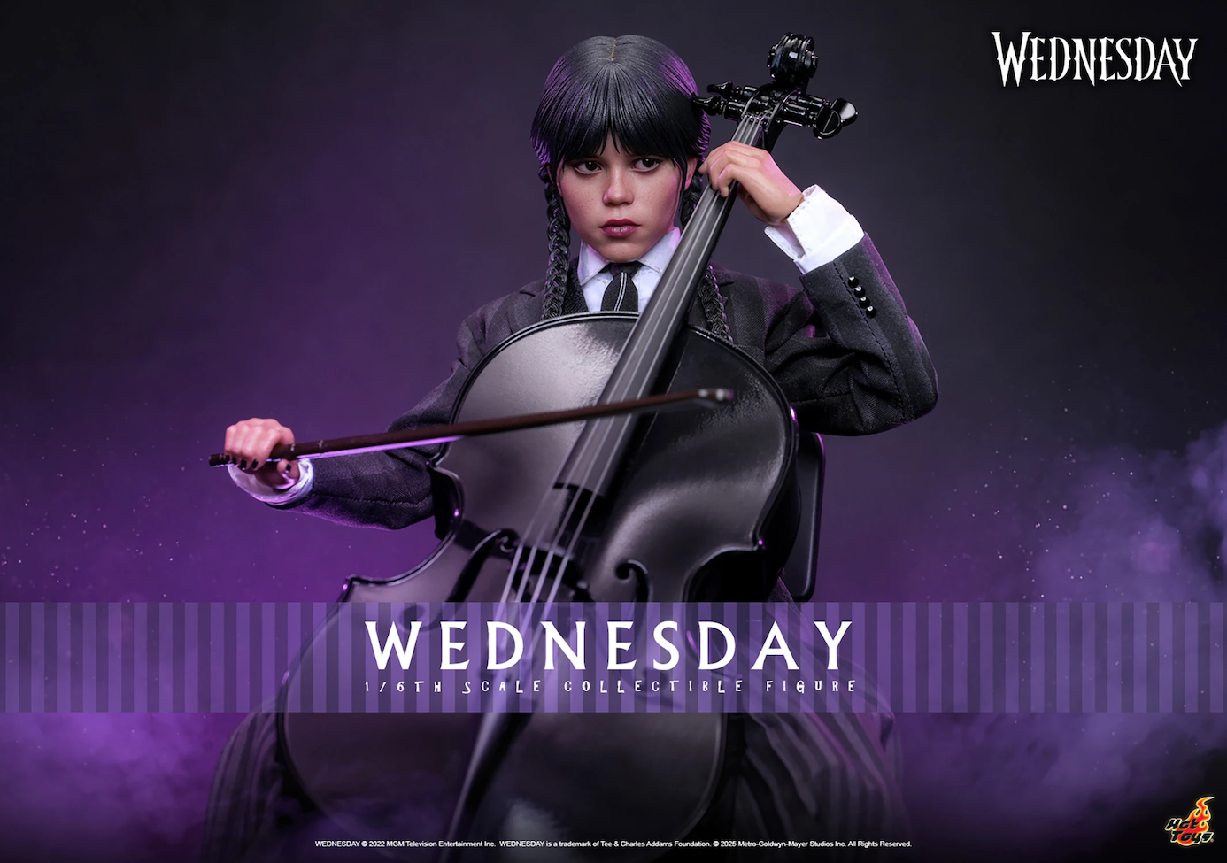 Wednesday - Wednesday Addams 1:6 Scale Collectable Action Figure