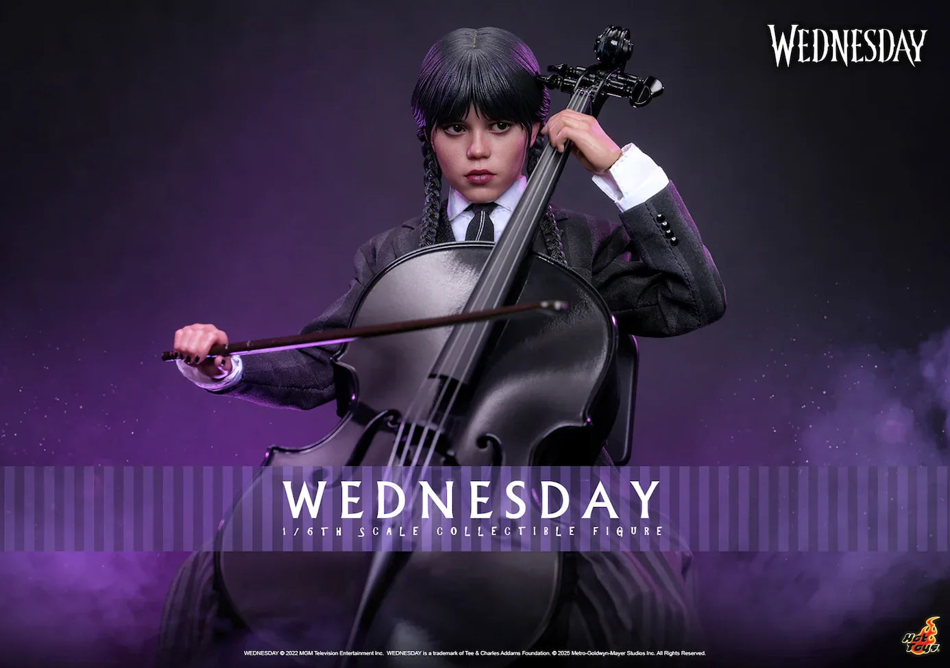 Wednesday - Wednesday Addams 1:6 Scale Collectable Action Figure