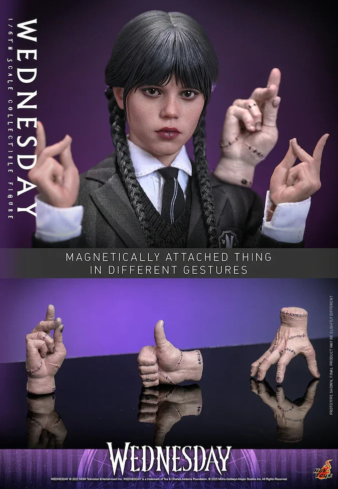 Wednesday - Wednesday Addams 1:6 Scale Collectable Action Figure