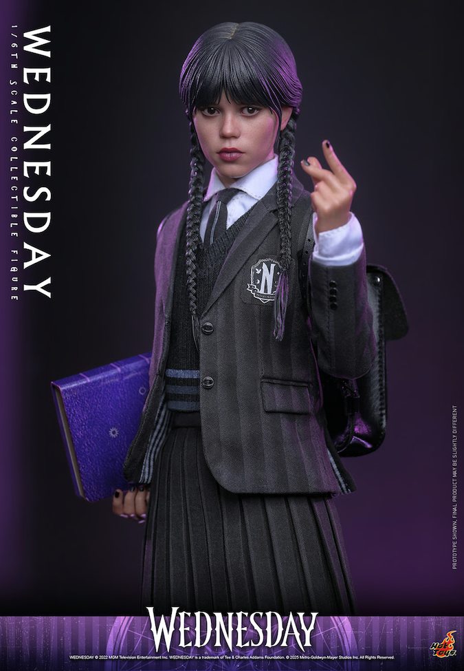 Wednesday - Wednesday Addams 1:6 Scale Collectable Action Figure