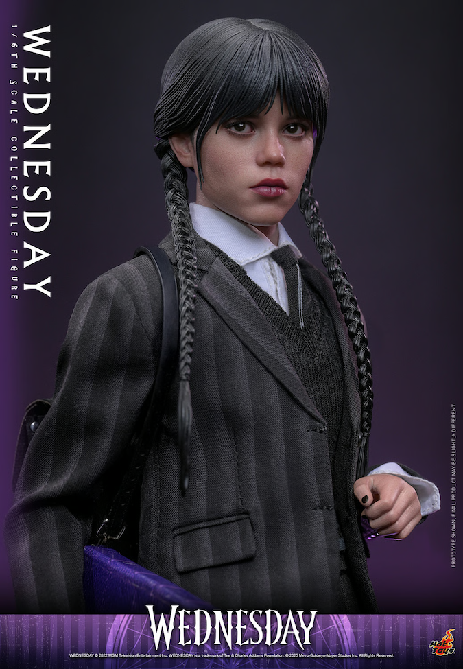 Wednesday - Wednesday Addams 1:6 Scale Collectable Action Figure
