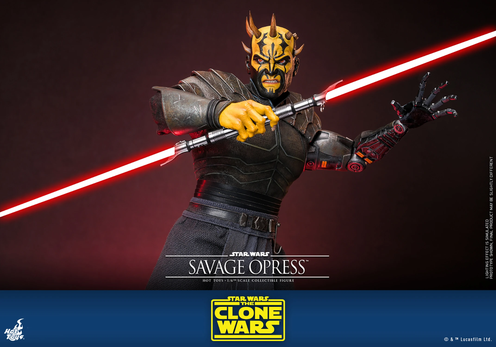 Star Wars: Clone Wars - Savage Opress 1:6 Scale Action Figure