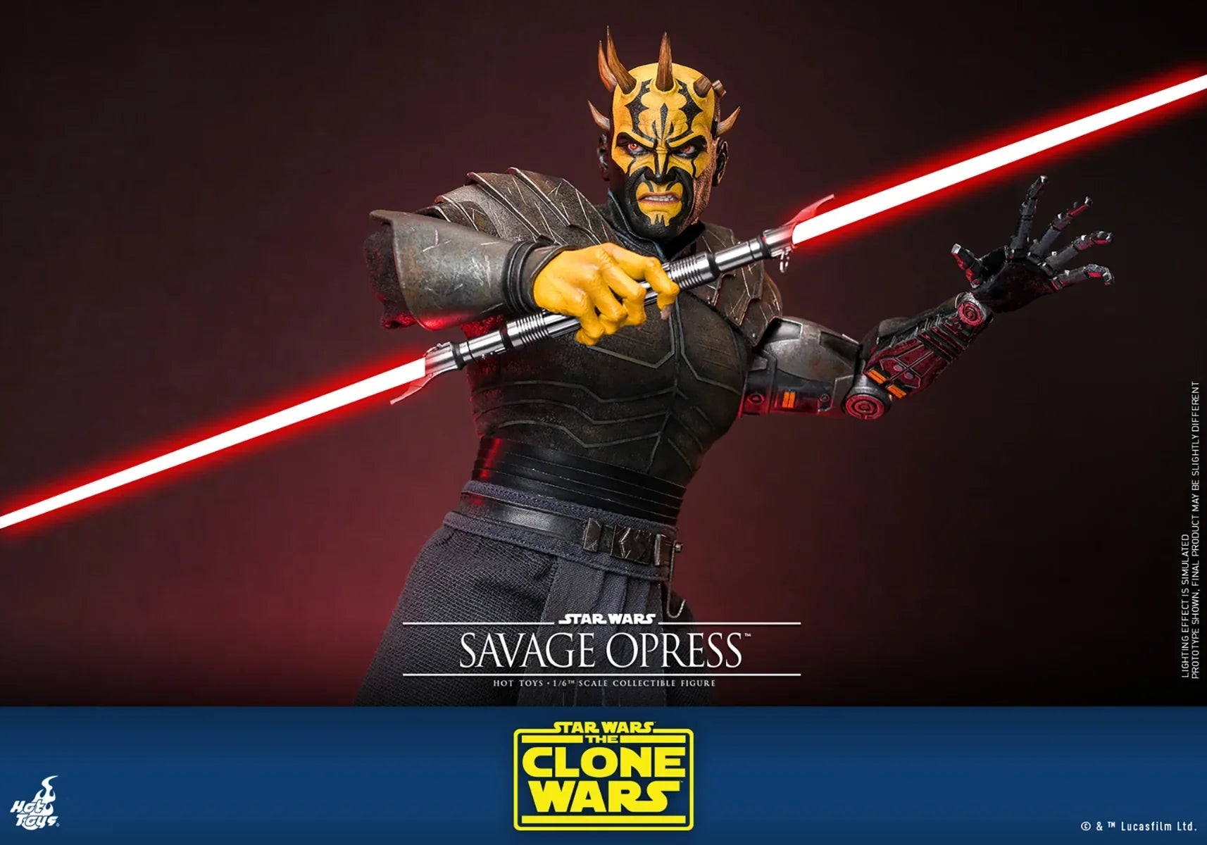 Star Wars: Clone Wars - Savage Opress 1:6 Scale Action Figure