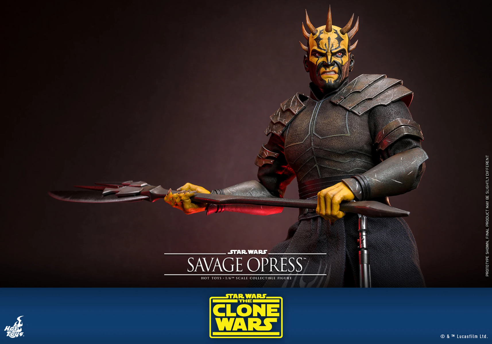 Star Wars: Clone Wars - Savage Opress 1:6 Scale Action Figure