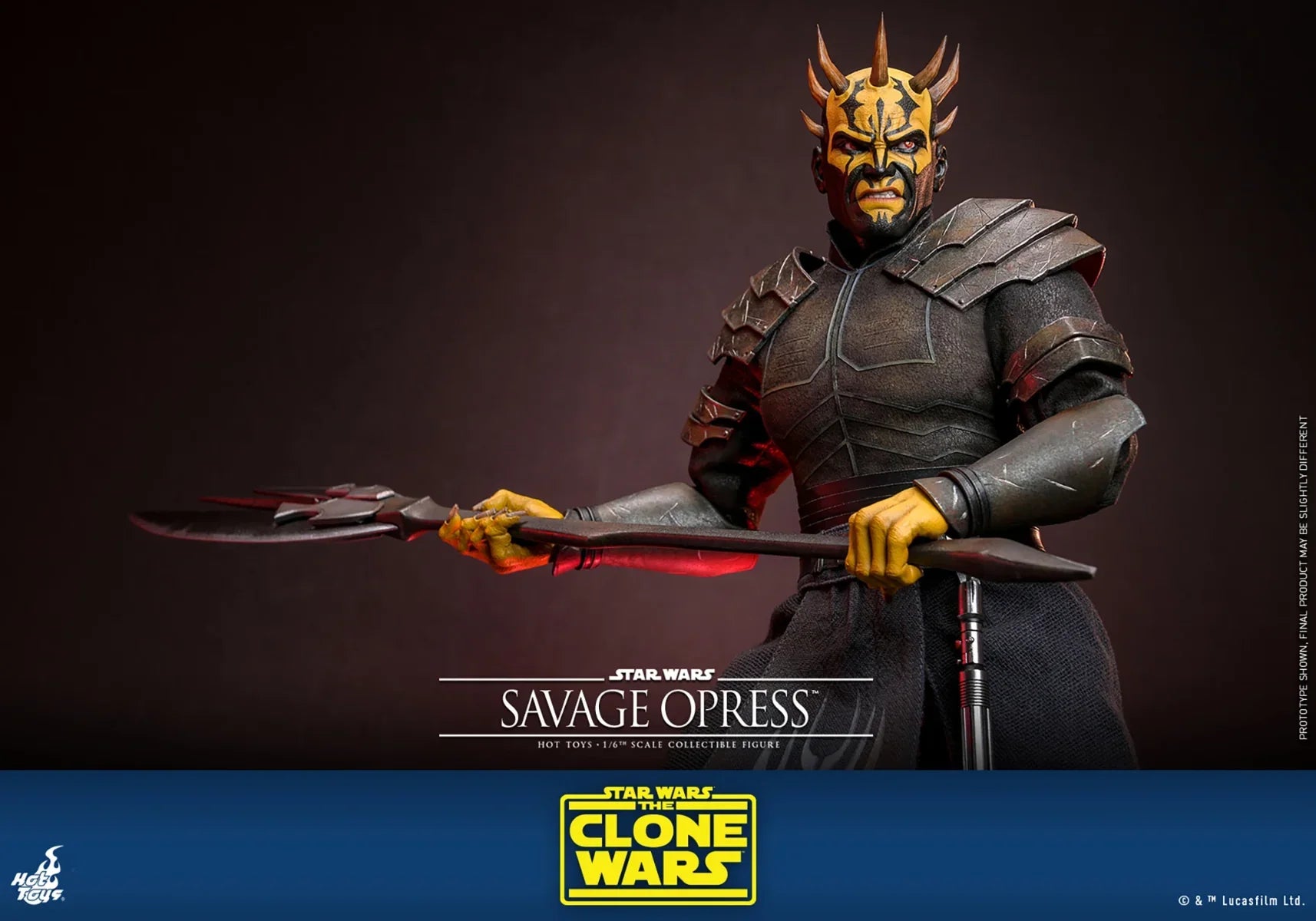 Star Wars: Clone Wars - Savage Opress 1:6 Scale Action Figure