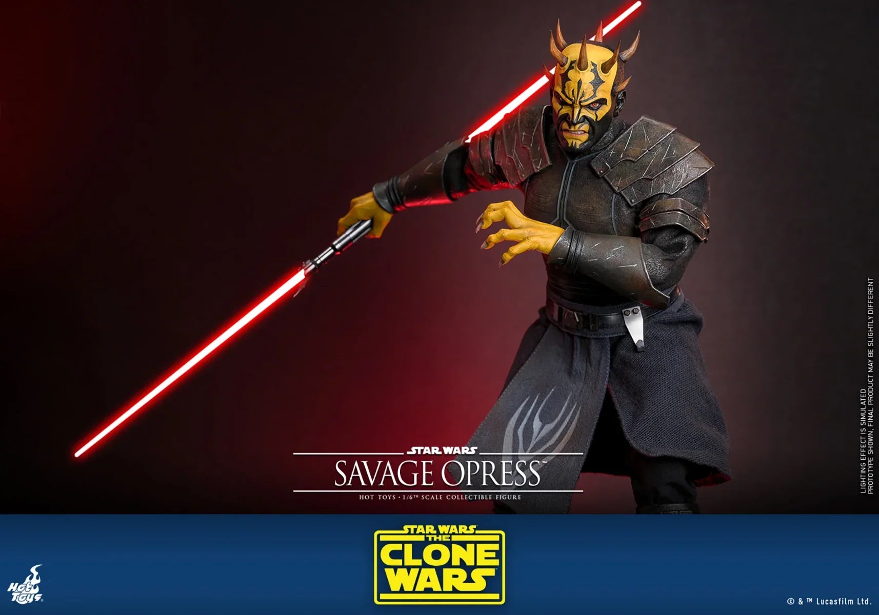 Star Wars: Clone Wars - Savage Opress 1:6 Scale Action Figure