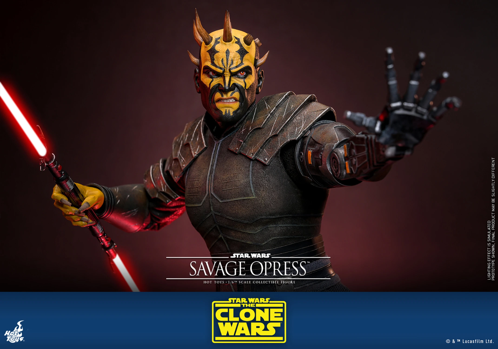 Star Wars: Clone Wars - Savage Opress 1:6 Scale Action Figure