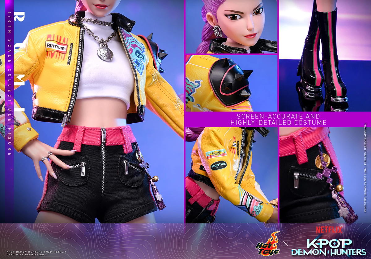 K-Pop 恶魔猎人 - Rumi 1:6 比例收藏级可动人偶