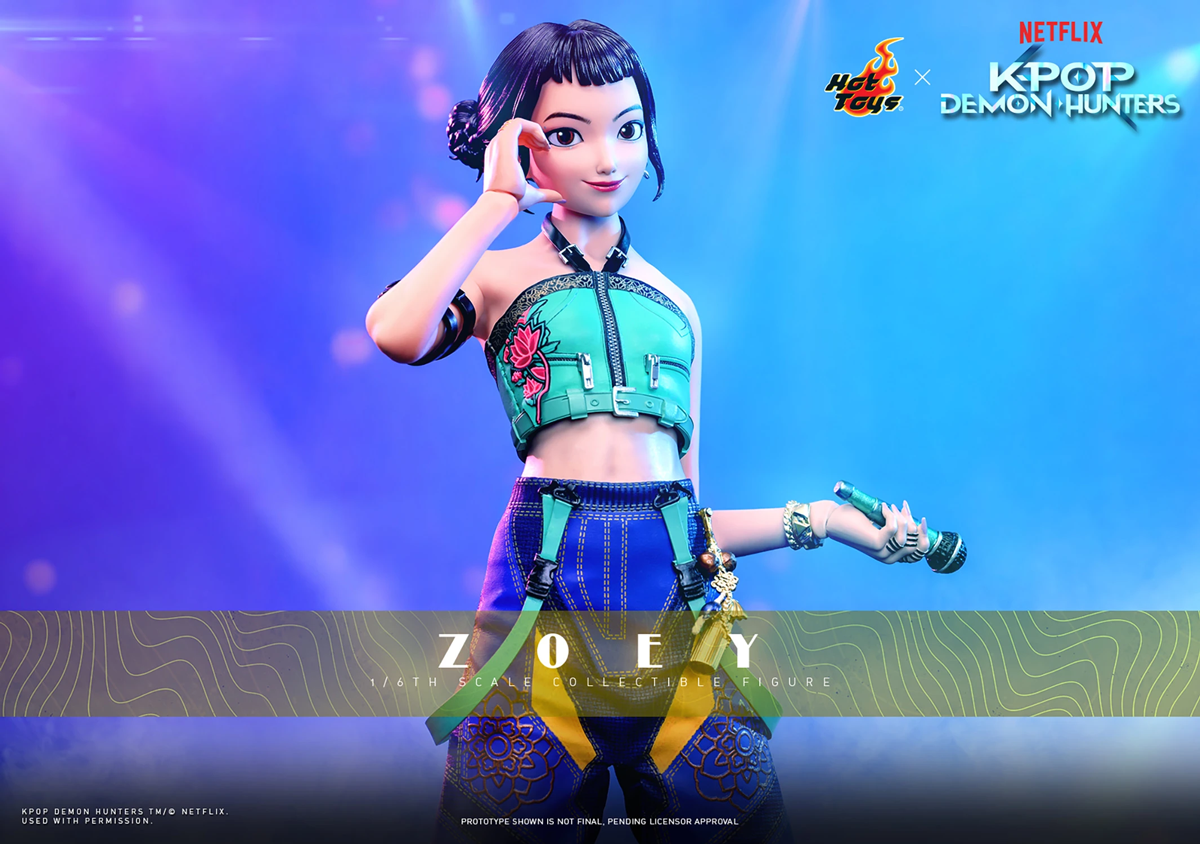 K-Pop Demon Hunters - Zoey 1:6 Scale Collectible Action Figure