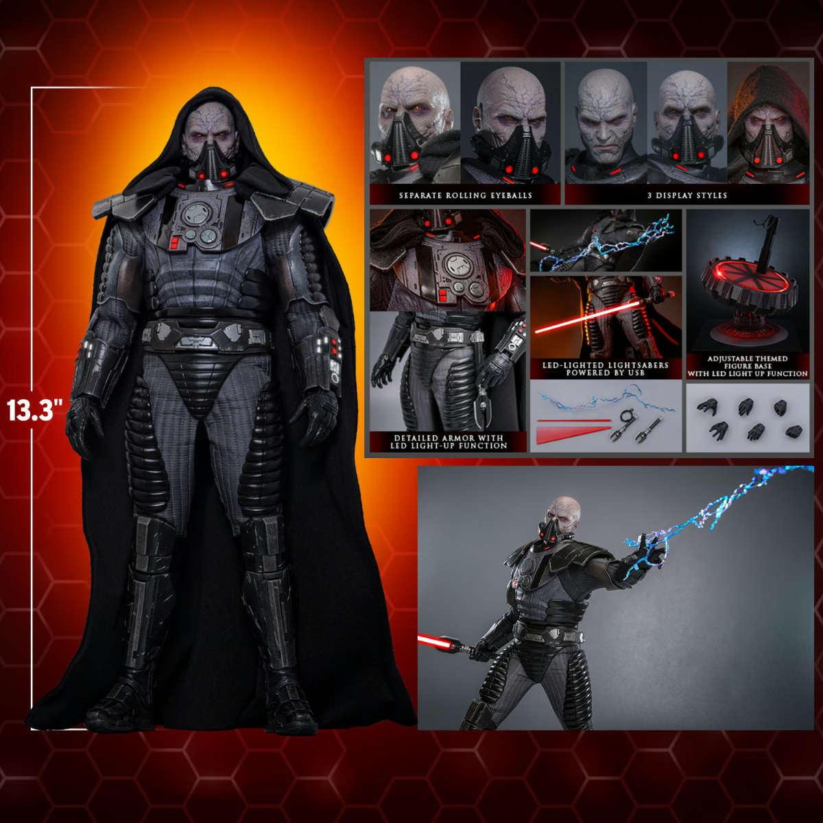 Star Wars - Darth Malgus 1:6 Scale Collectable Action Figure