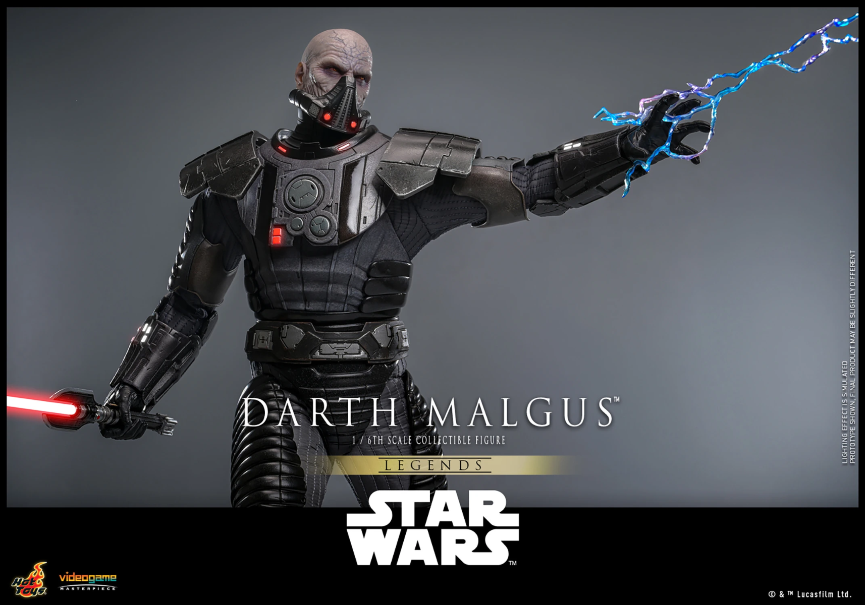 Star Wars - Darth Malgus 1:6 Scale Collectable Action Figure