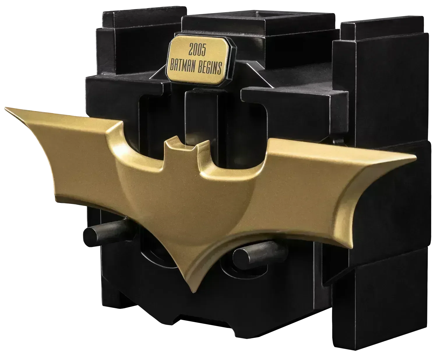 IKO1402 Batman Begins - Batarang Metal Replica - Ikon Collectables - Titan Pop Culture