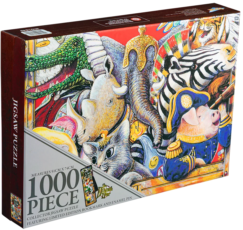 第十一个小时 - 书籍封面 1000 片收藏版拼图
