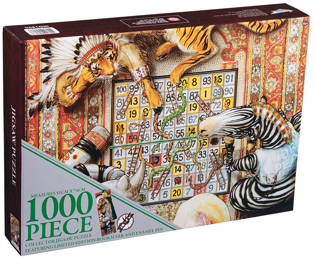 The Eleventh Hour - Snakes and Ladders 1000 piece Collector Jigsaw Puzzle