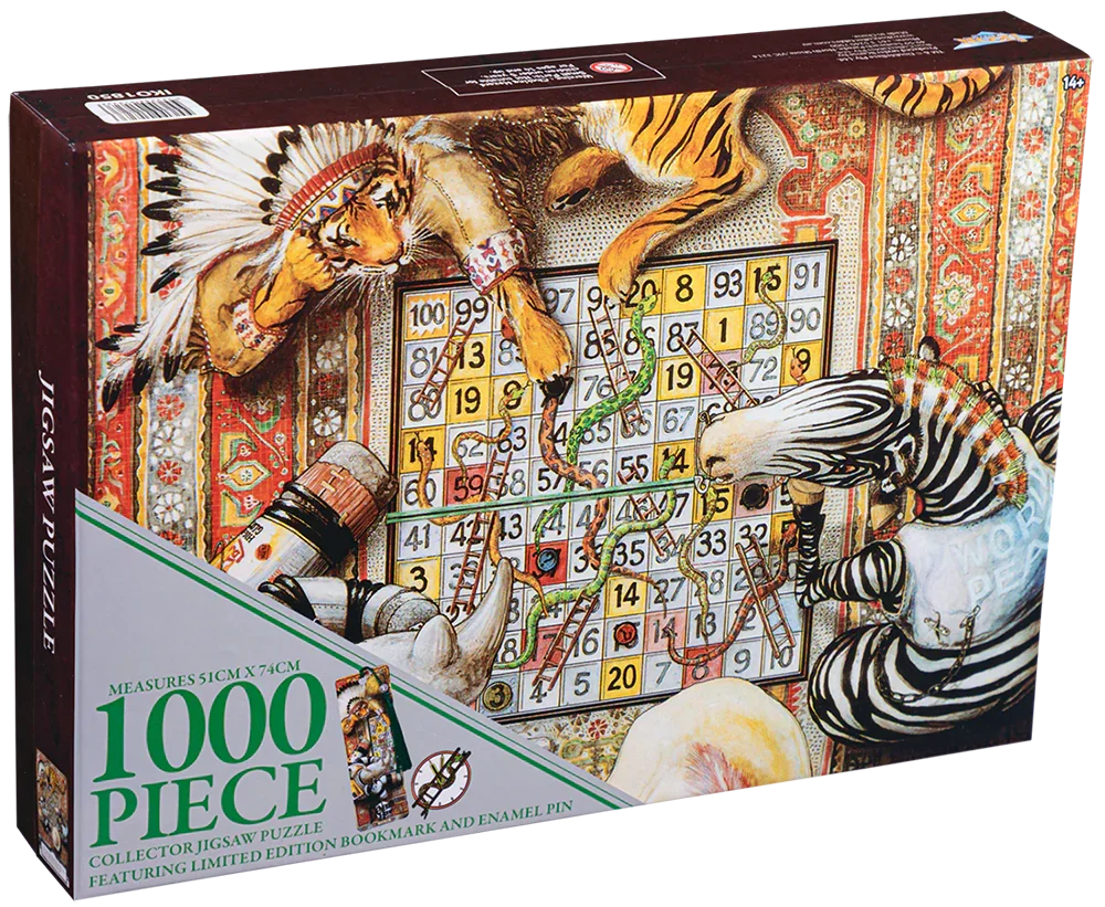 第十一个小时 - 蛇梯棋 1000 片收藏版拼图